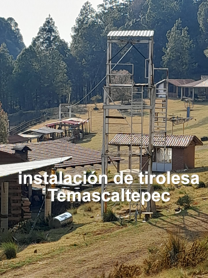 fabricante de tirolesas cable de acero para tirolinas